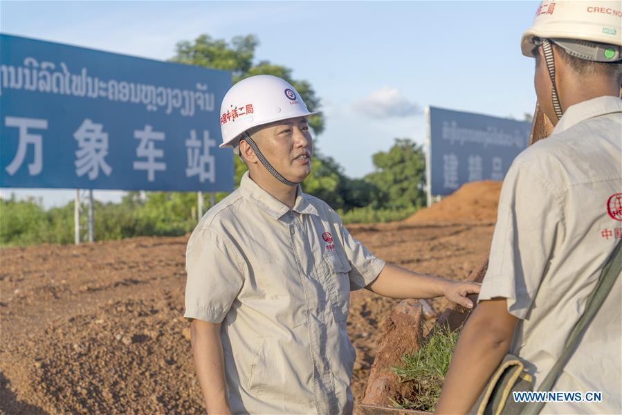 Engineers brave pandemic, pacing up China-Laos railway construction