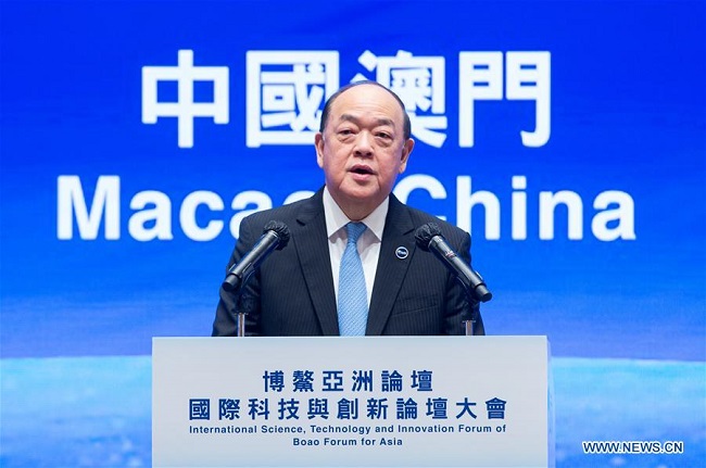 First conference of Int'l Forum on Science, Technology and Innovation of BFA held in Macao