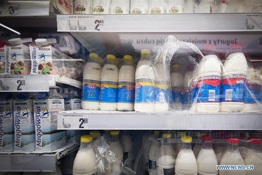 Export of dairy products from Poland to China up 70 pct YoY in H1