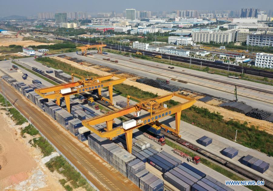 Nanning int'l railway port helps push forward China-ASEAN trade