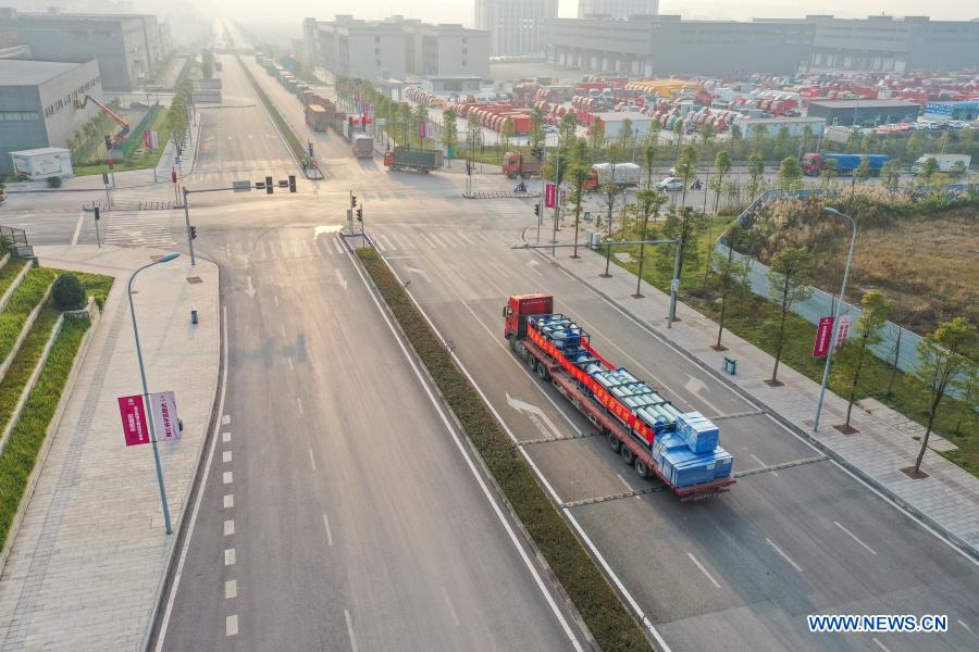 China's Chongqing opens new road freight route to Kazakhstan