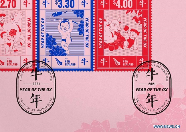 Chinese zodiac stamps promote cultural exchanges between New Zealand, China