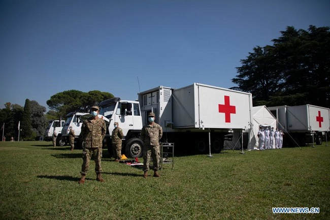 Feature: Chinese field hospital helps Argentina fight against pandemic