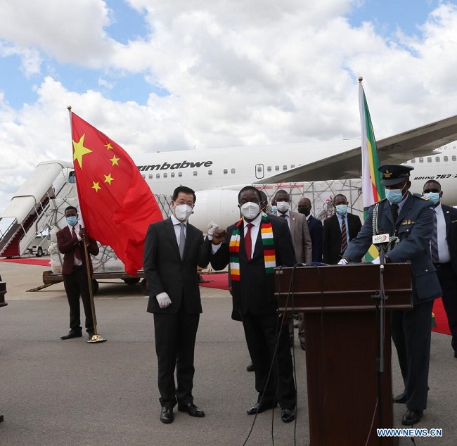 Zimbabwe receives second batch of Chinese vaccines