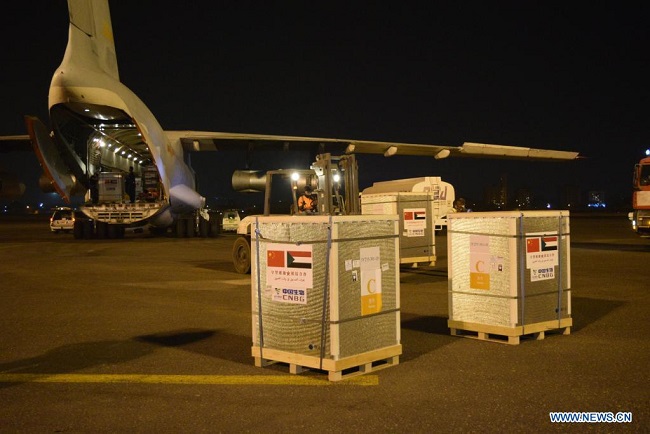 China-donated Sinopharm COVID-19 vaccines arrive in Sudan