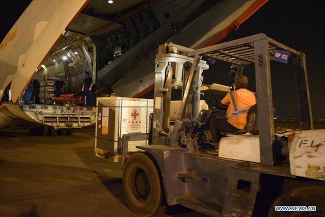 China-donated Sinopharm COVID-19 vaccines arrive in Sudan