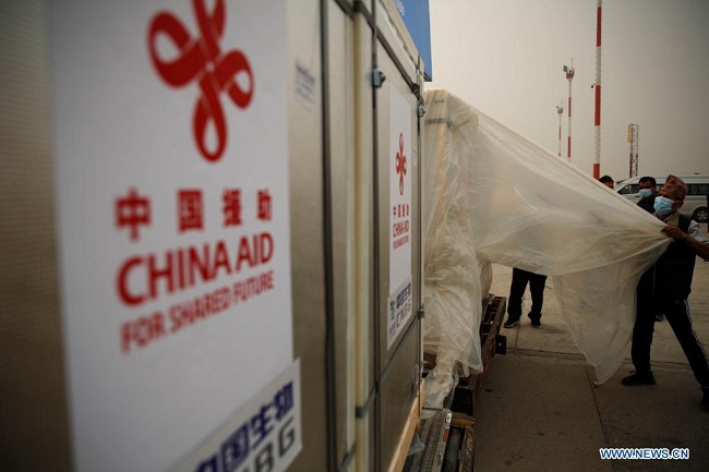 China-donated COVID-19 vaccines arrive in Nepal