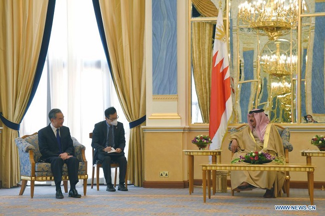 China, Bahrain to set example of equal treatment, mutual respect between big, small countries: Chinese FM