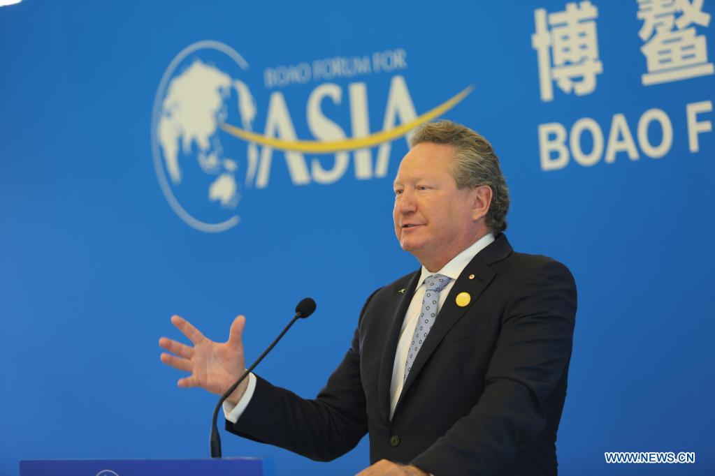 Boao Forum for Asia a cohesive unit for betterment of humanity -- Fortescue chairman