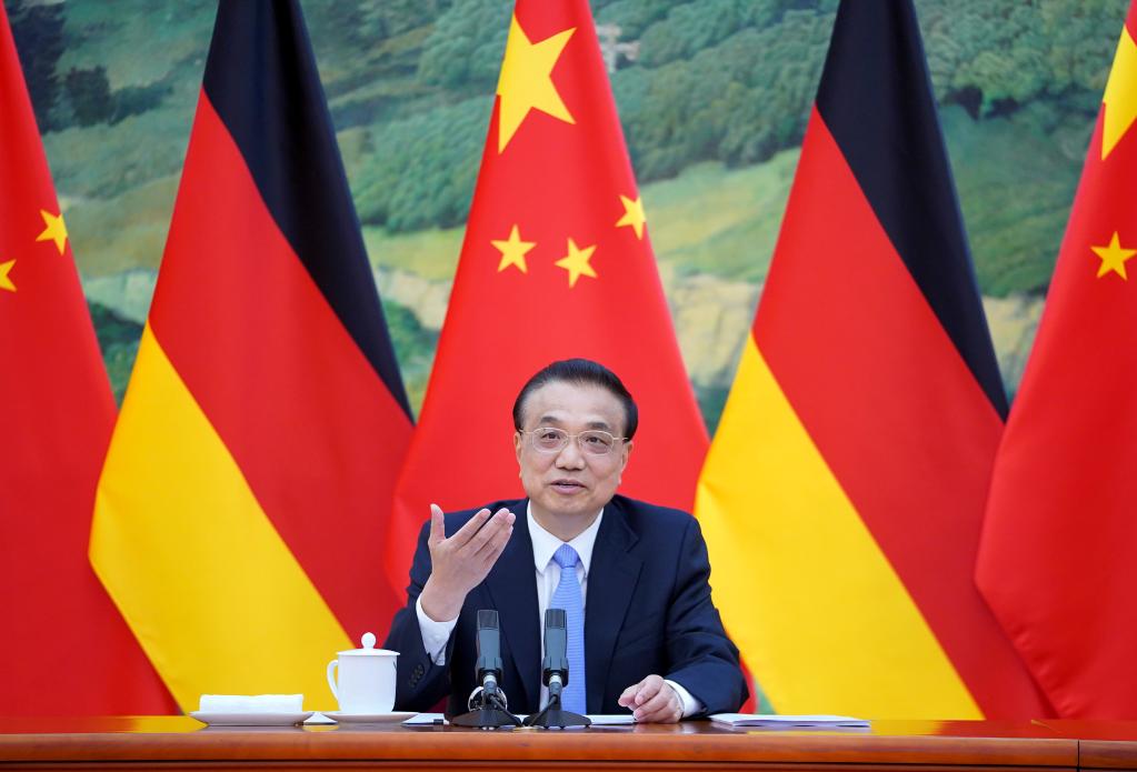 China vows to promote Sino-German relations to higher level