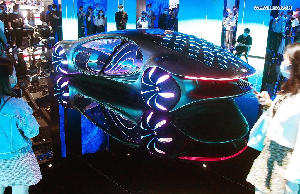 Int'l carmakers unveil new models at Shanghai auto show