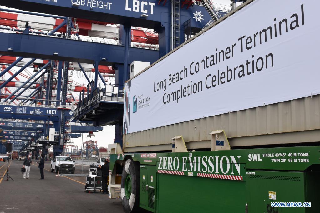 Port of Long Beach's new terminal open to more trade with China