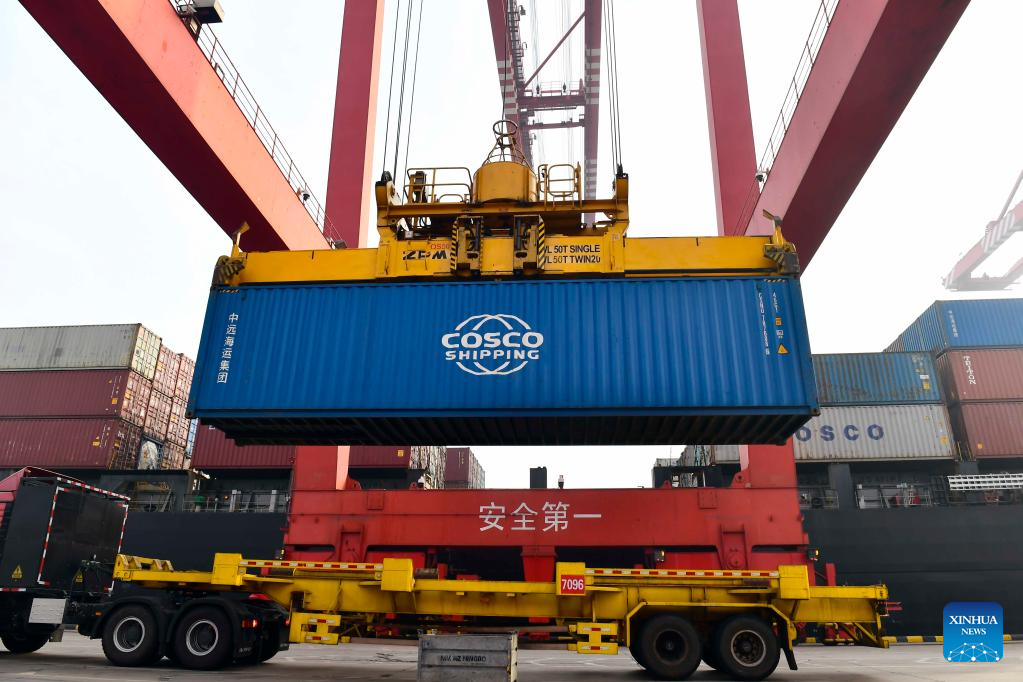 Rizhao Port in E China's Shandong makes good start