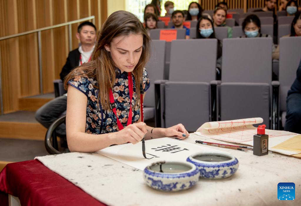 Chinese proficiency competition for Irish college students held in Dublin