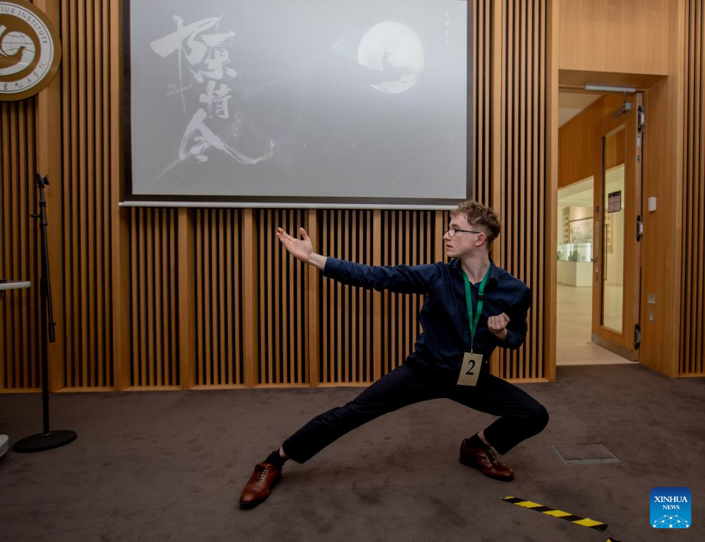 Chinese proficiency competition for Irish college students held in Dublin