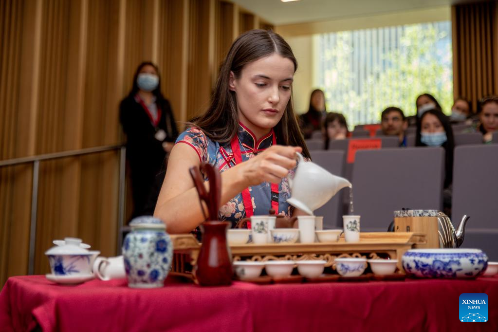 Chinese proficiency competition for Irish college students held in Dublin