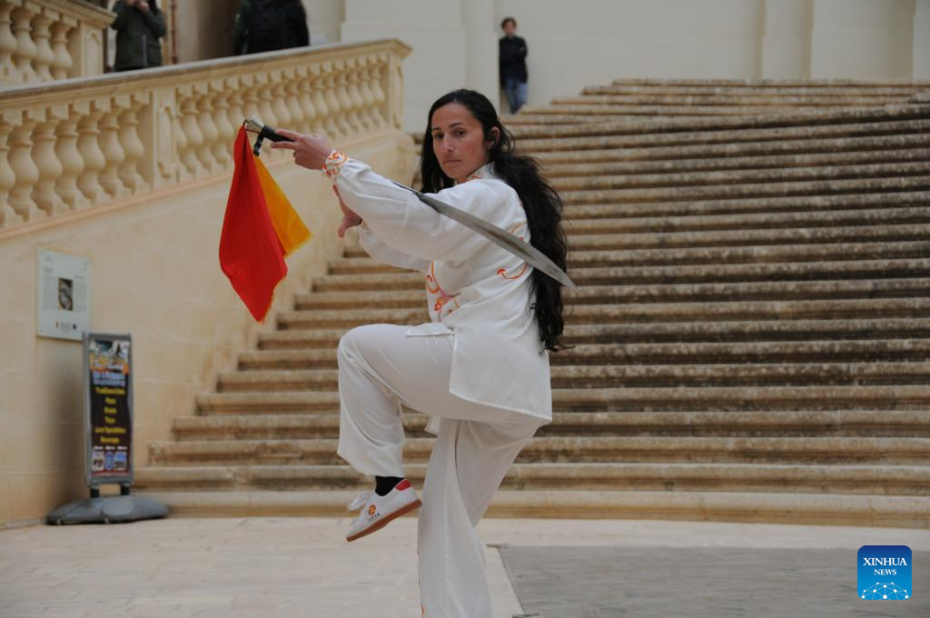 World Taiji Day marked with relay flash mob in Malta