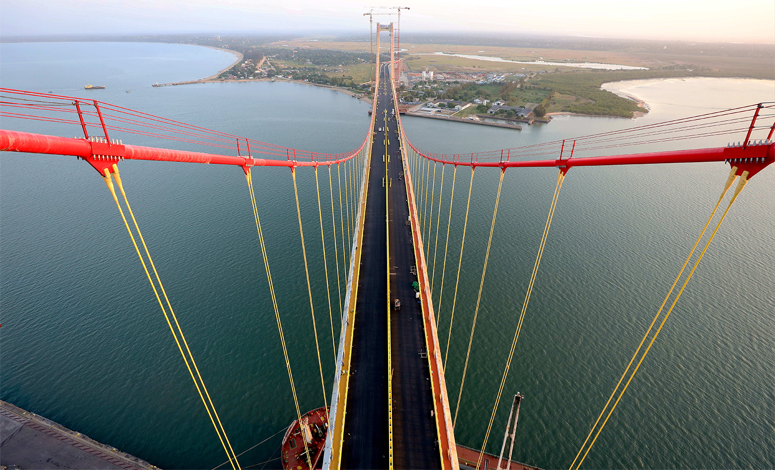 Maputo-Katembe Bridge in Mozambique underwritten by SINOSURE 