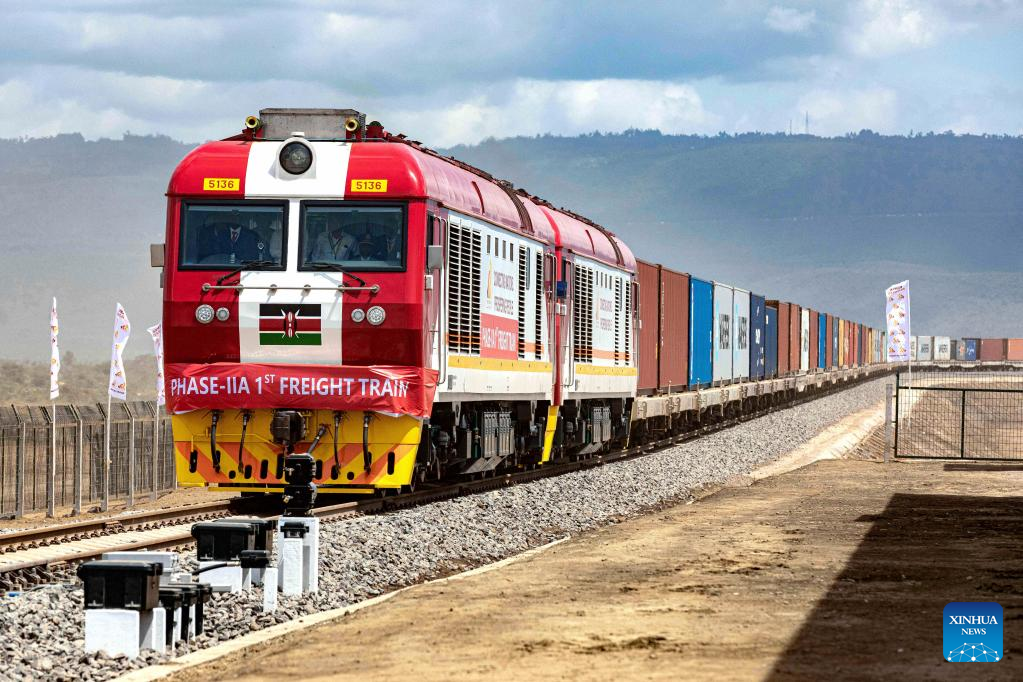 Chinese-built SGR provides stable freight service in Kenya