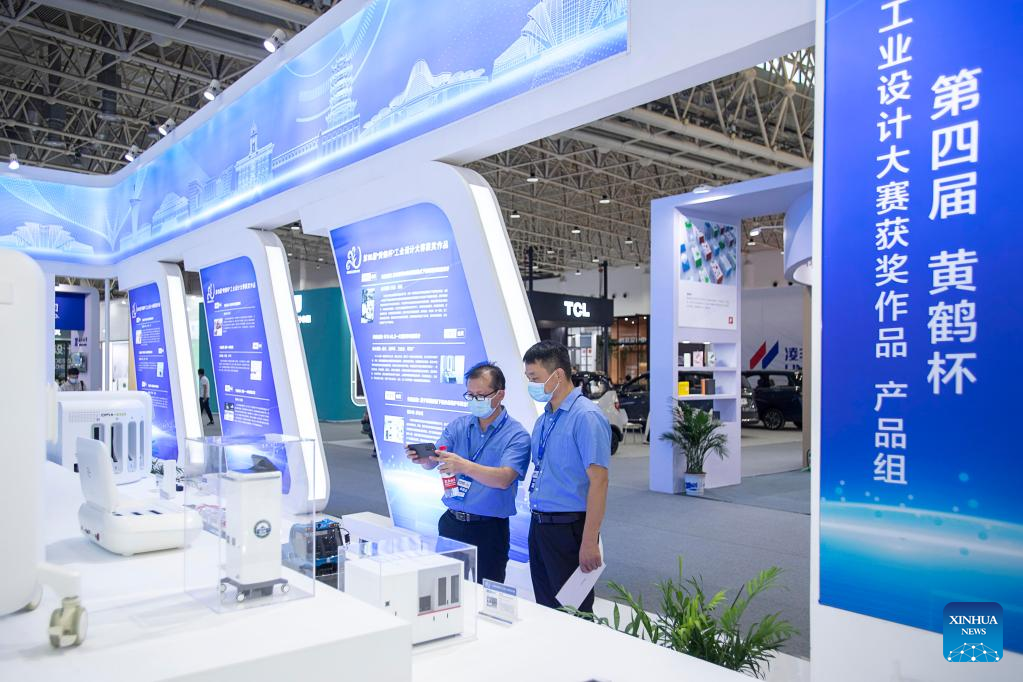 5th China Int'l Industrial Design Exhibition kicks off in Wuhan