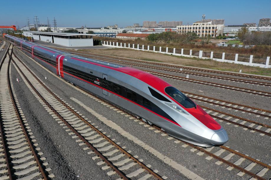 Chinese high-speed trains arriving in Indonesia