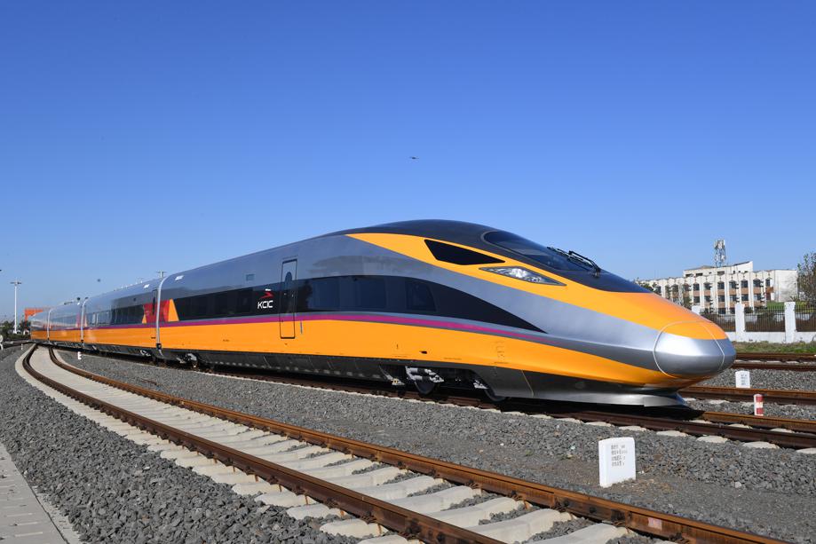 Chinese high-speed trains arriving in Indonesia