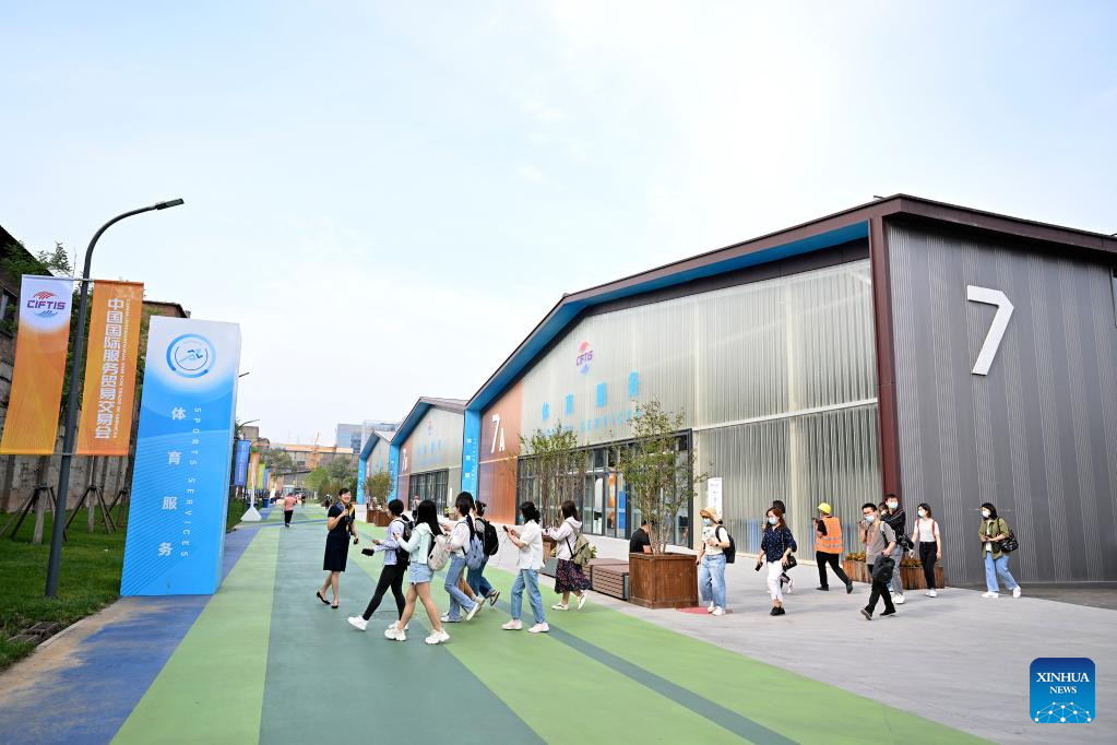 A visit to venue of 2022 CIFTIS: Shougang Park