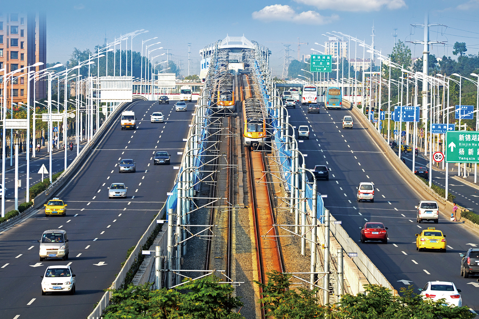 The Nanjing urban rail transit project