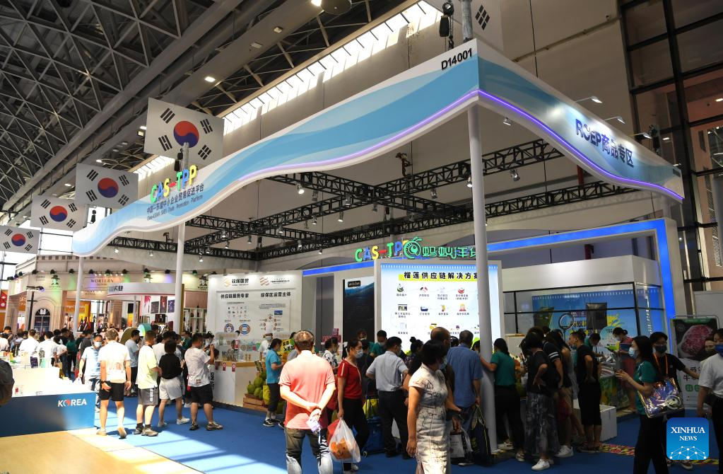 In pics: RCEP pavilions at 19th China-ASEAN Expo