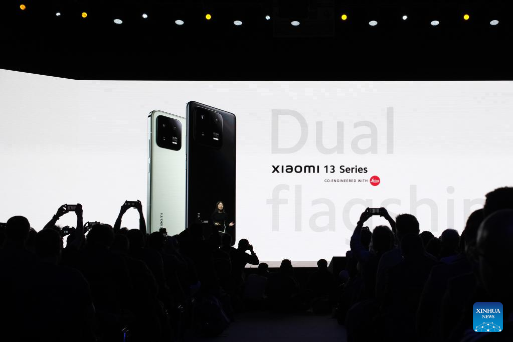 New products launch event of Xiaomi held in Barcelona, Spain