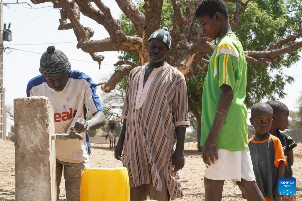 Chinese-funded rural well-drilling project changes Senegalese's lives