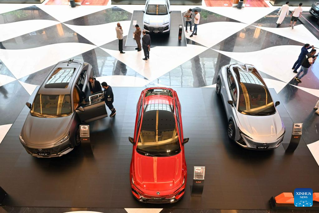 Chinese-brand automobile exhibition opens in Hawalli Governorate, Kuwait