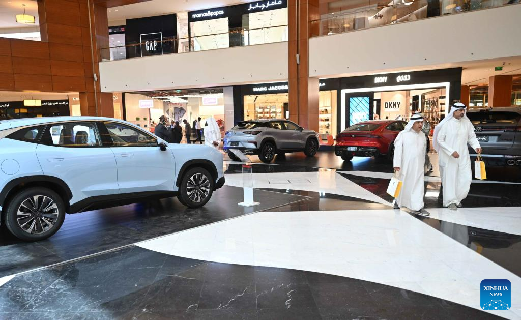 Chinese-brand automobile exhibition opens in Hawalli Governorate, Kuwait