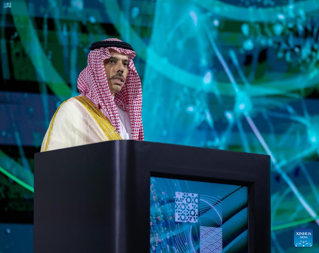 Saudi FM lauds growing China-Arab cooperation as business conference opens in Riyadh