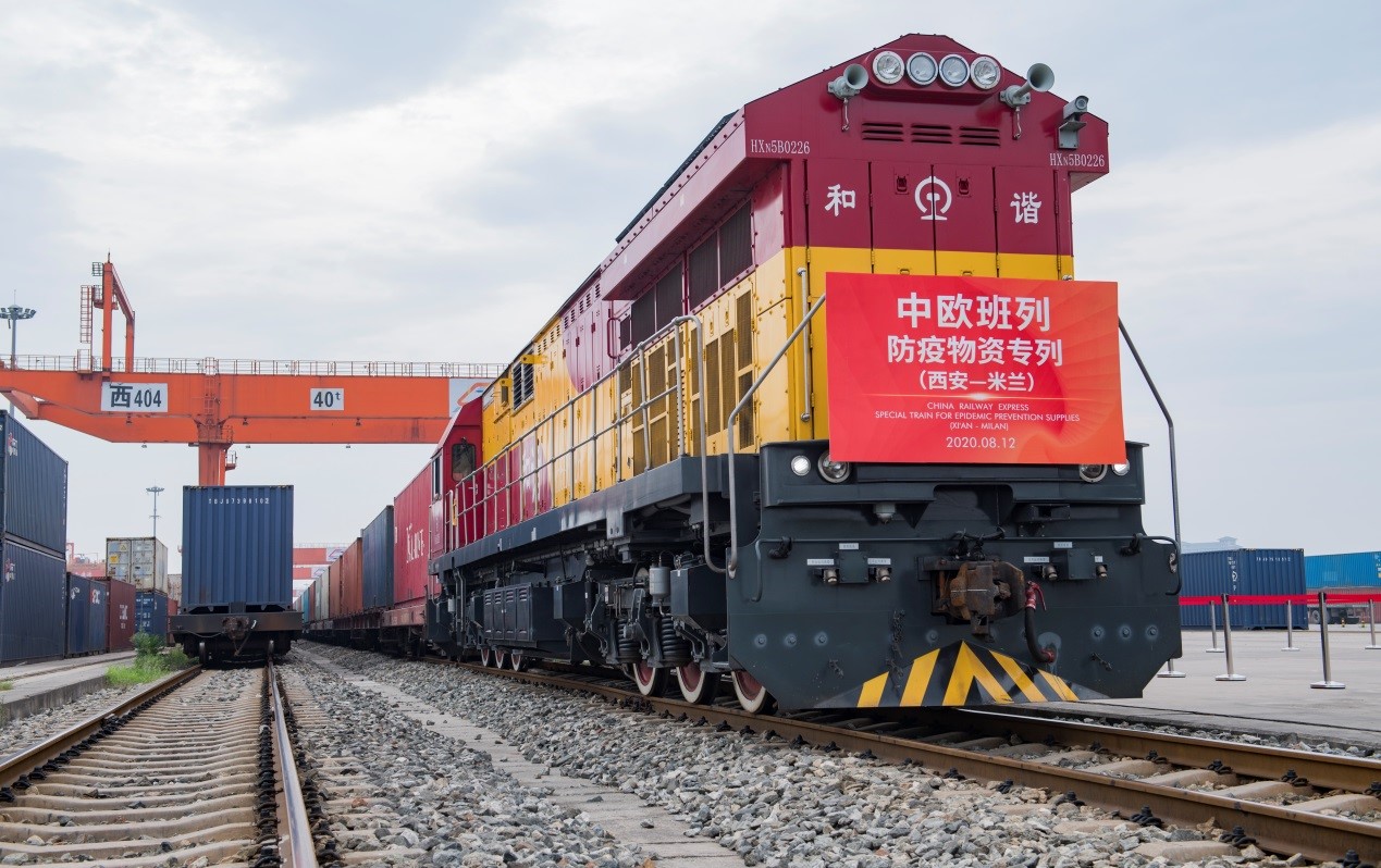 China-Europe freight services contribute to global intermodal transport